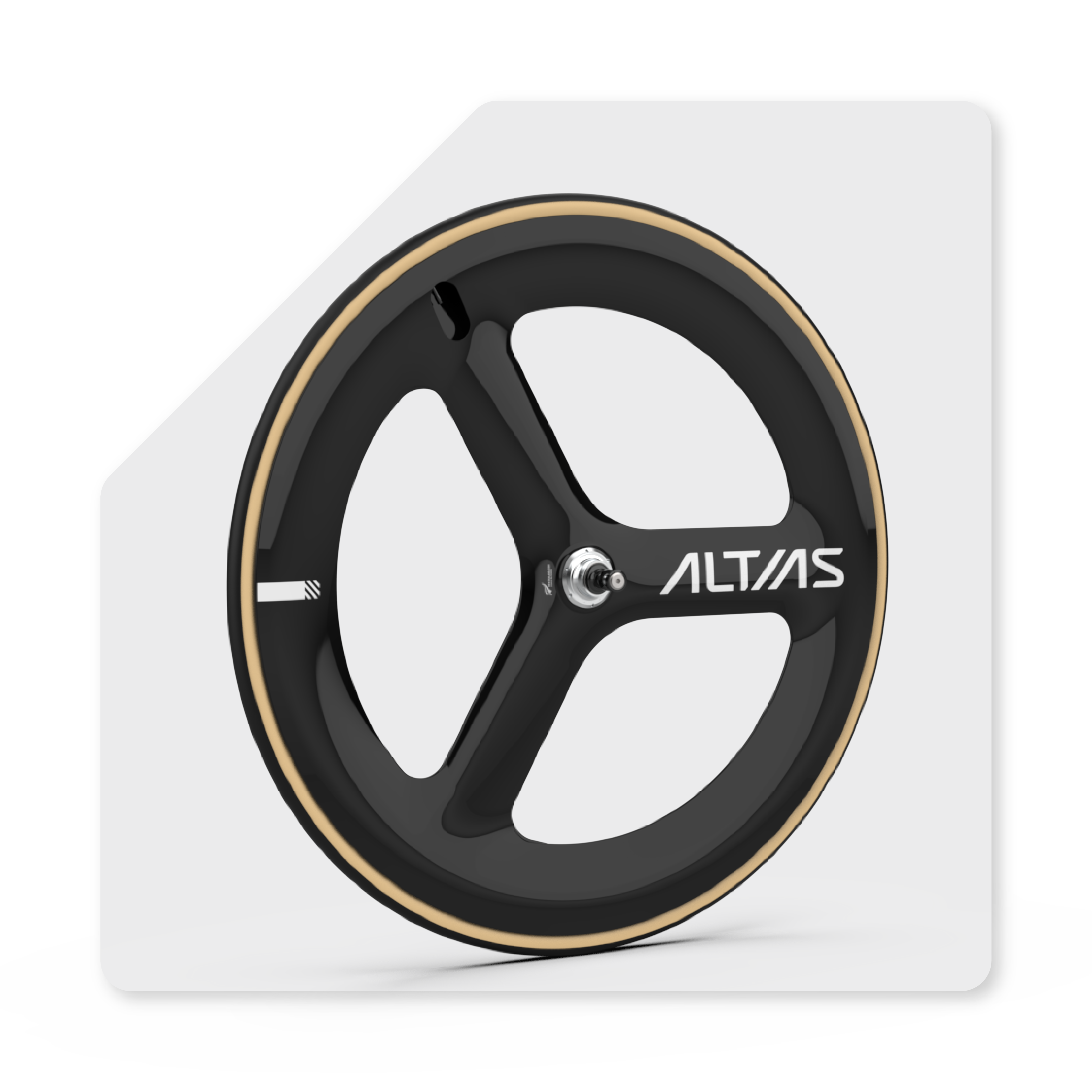 3-Spoke Wheel – Altias by Velobike Innovation